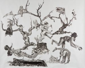 Kara Walker. A review of her latest exhibition is at Riot Material magazine
