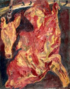 Chaim Soutine, Side of Beef and Calf’s Head (around 1925)