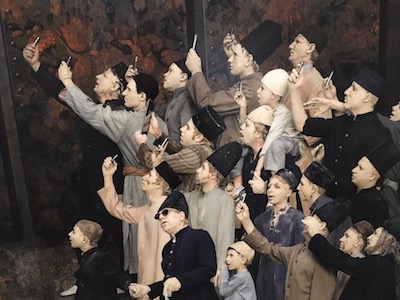 Siamak Shan, part of the Execution triptych, from his Underground series