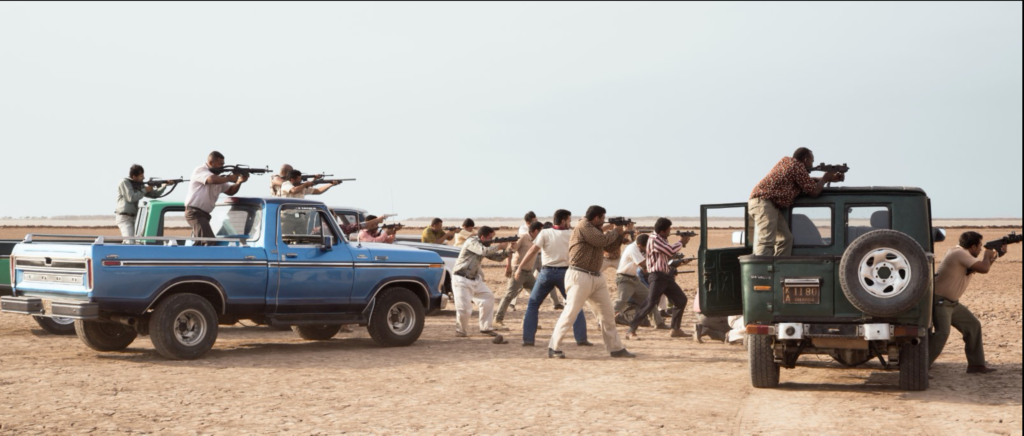 Jose Acosta and Natalia Reyes in Birds of Passage, directed by Cristina Gallego and Ciro Guerra and reviewed at Riot Material under Cinema Disordinaire