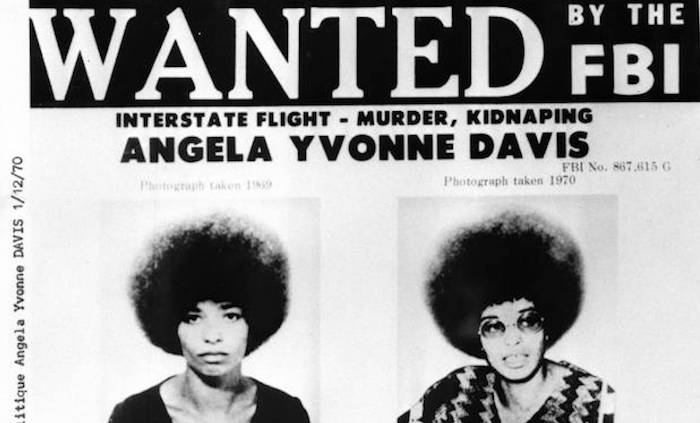 Angela Davis answers the question, "What does it mean to be a revolutionary," at Riot Material Magazine. Davis was jailed for more than a year on murder-conspiracy charges resulting from a San Rafael courthouse slaying of a judge and three others. She faced the death penalty, but was acquitted.