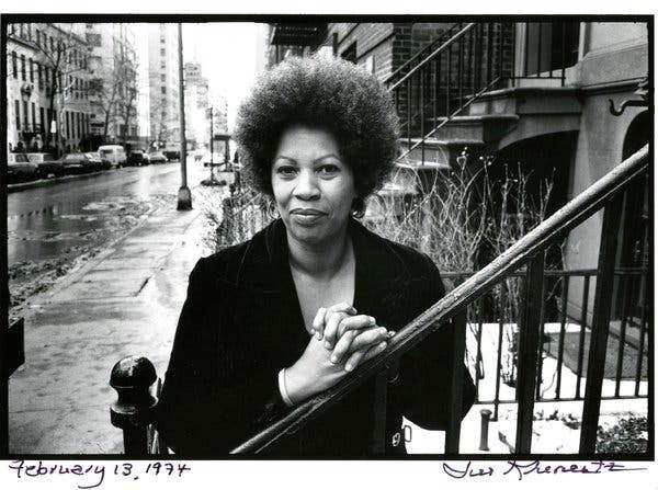 Toni Morrison, 1974. Toni Morrison: Pieces I Am is reviewed at Riot Material, LA's premier magazine for Art and Film