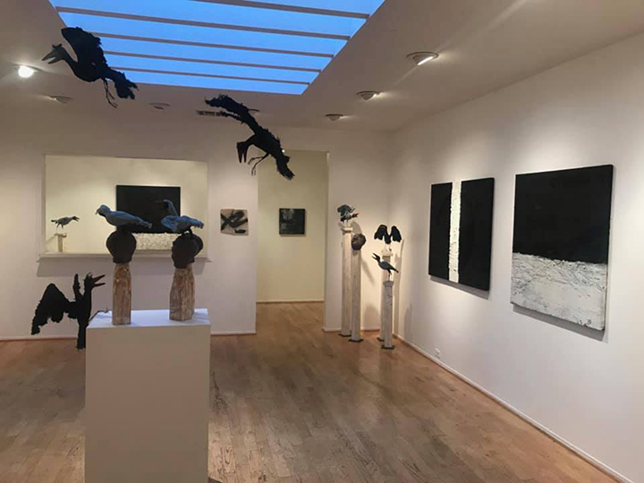 Samuelle Richardson and Joy Ray in Beyond/Within, at Launch LA and reviewed by Riot Material, LA's premier magazine for art, culture, and forward-leaning thought.