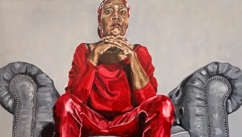 Wangari Mathenge "The Cacophony of Silence." Methenge's latest exhibition at Roberts Projects, Aura of Quiet, is reviewed at Riot Material magazine.