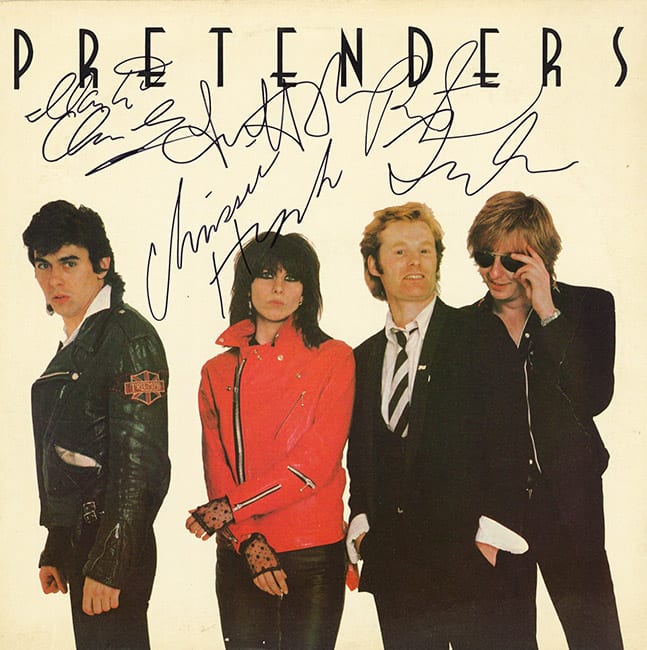 The Pretenders "Tattooed Love Boys". Listen the single at Riot Material.