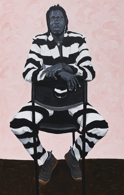 Otis Kwame Kye Quaicoe, Black Like Me, at Roberts Projects, Los Angeles, is reviewed at Riot Material magazine.