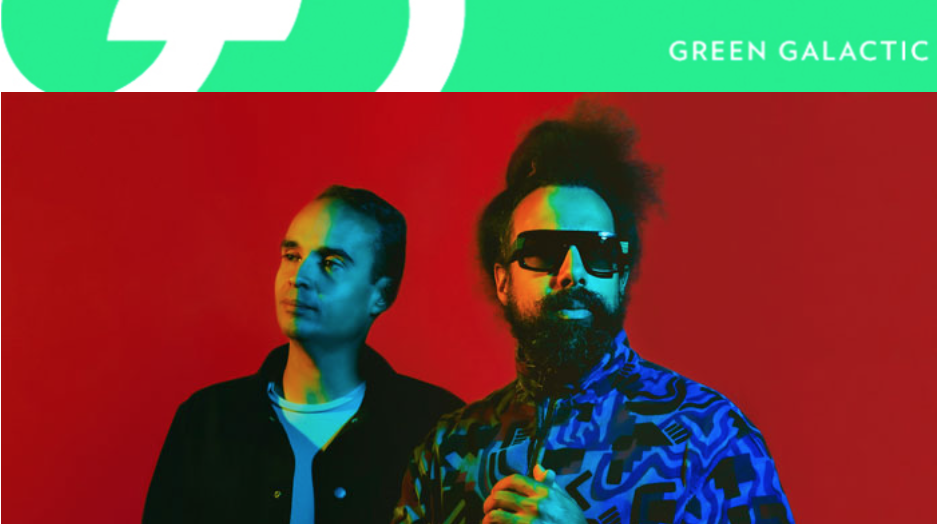 Lynn Tejada and Green Galactic, along with John Tejada and Reggie Watts of Wajatta