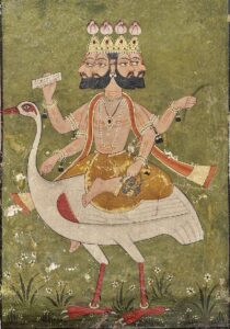 Brahma, the creator god