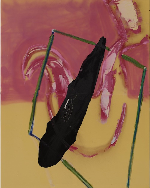 Julian Schnabel, Painting for Fred Sandback, 2022
