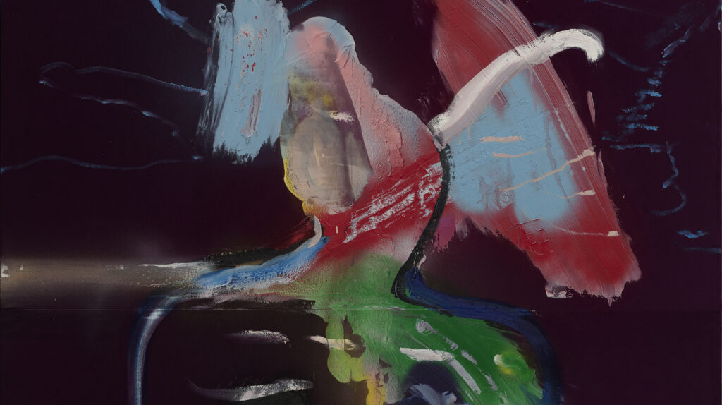 Julian Schnabel, The Chimes of Freedom Flashing (detail), 2022