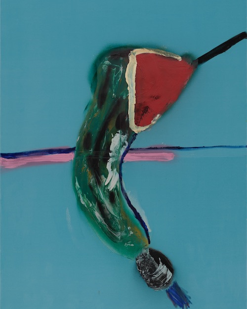Julian Schnabel, Waiting for Bread, 2022
