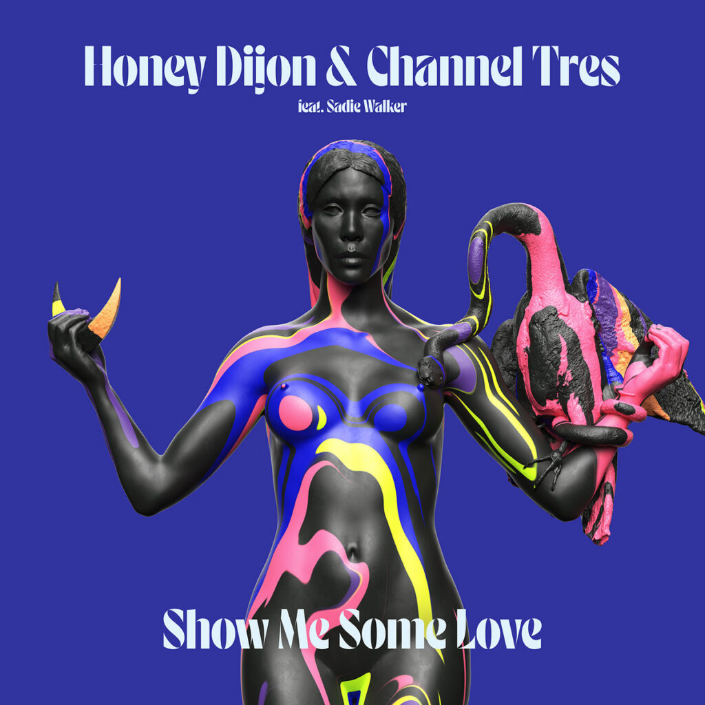 Honey Dijon & Channel Tres "Show Me Some Love." Listen at Riot Material magazine.